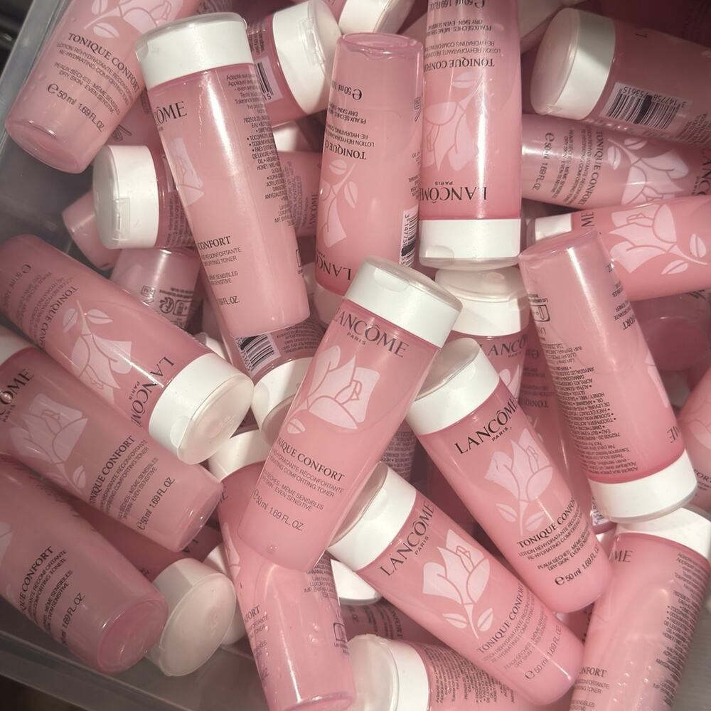 Bundle of 10 Lancome Tonique Comfort Toners 50 ml each